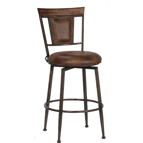 Dining Room Furniture - Danforth Swivel Bar Height Stool