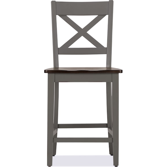 Dining Room Furniture - Sterling Counter-Height Stool - Gray