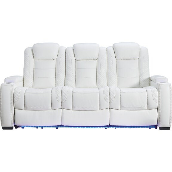 Living Room Furniture - Party Time Power Reclining Sofa