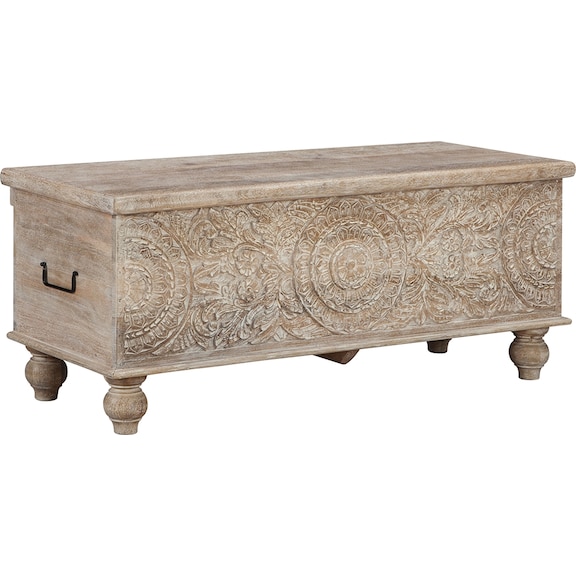 Accent and Occasional Furniture - Fossil Ridge Storage Bench