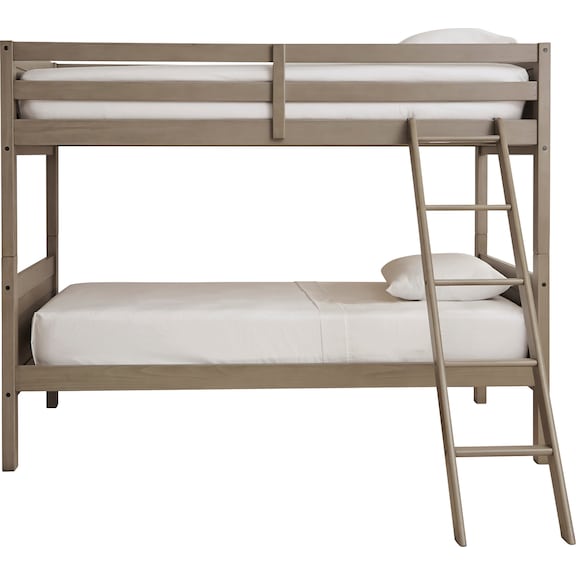 Kids Furniture - Lettner Youth Twin/Twin Bunk Bed with Ladder