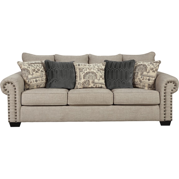 Living Room Furniture - Zarina Queen Sofa Sleeper