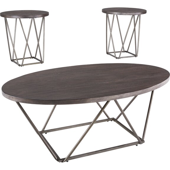 Accent and Occasional Furniture - Neimhurst Table (Set of 3)