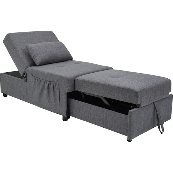 Living Room Furniture - Thrall Single Seat Pop Up Sleeper