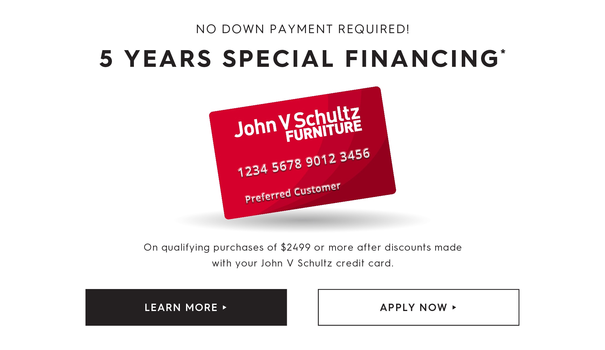 Explore our financing options.