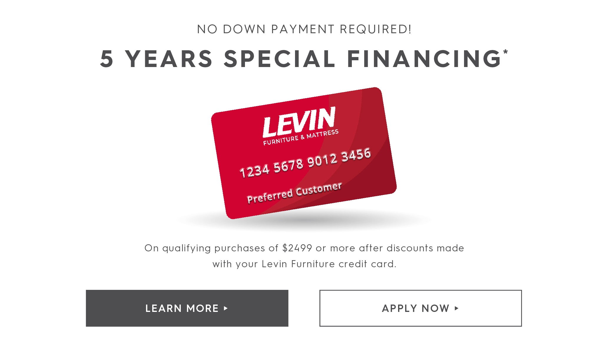 Explore our financing options.
