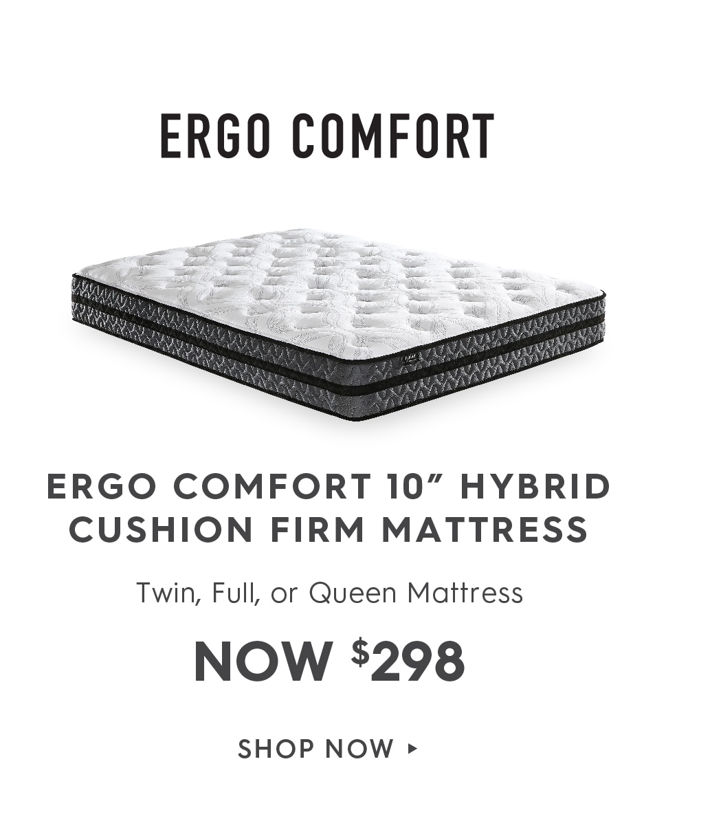 Shop the Ergo Comfort mattress.