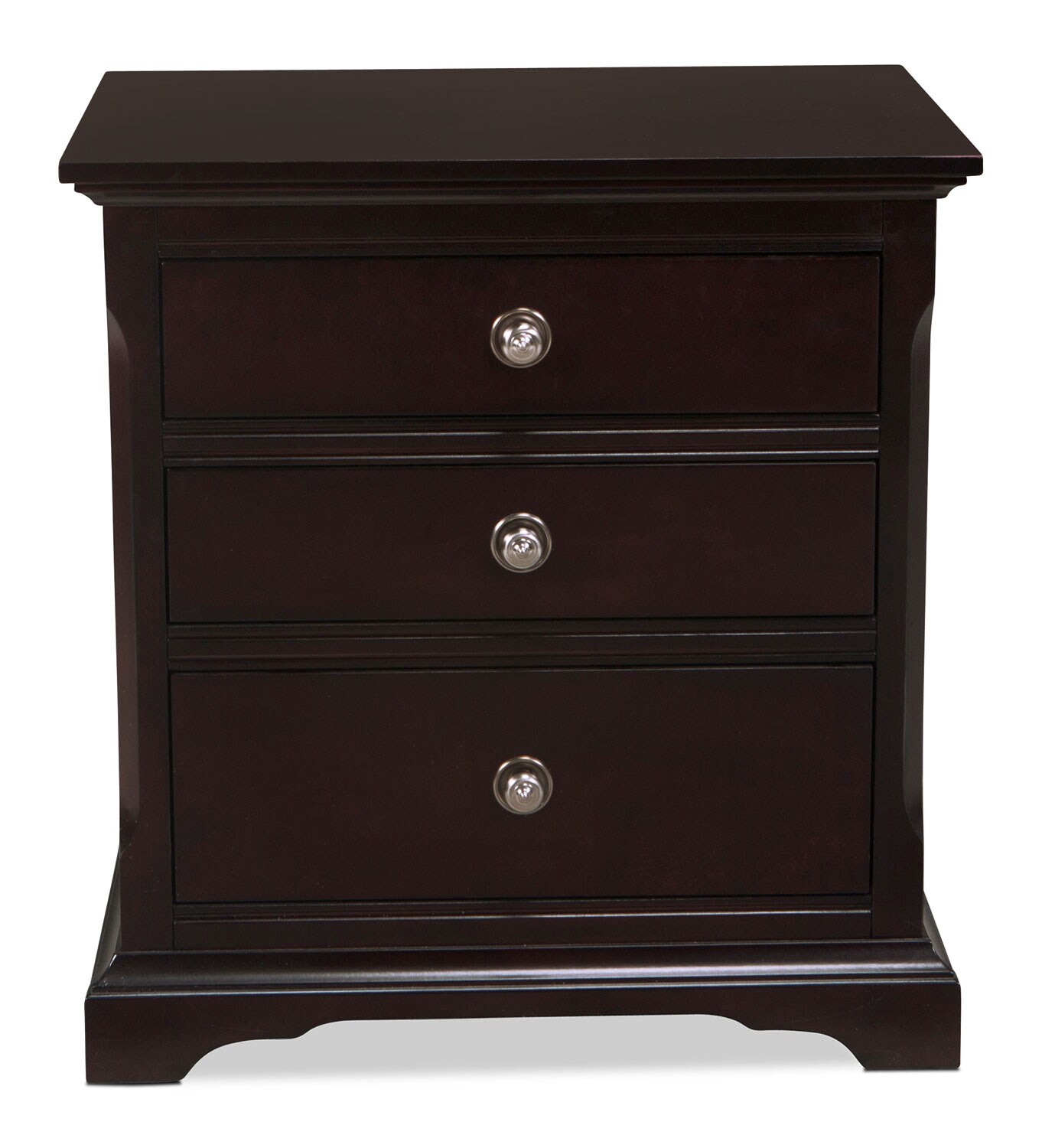 Georgetown Nightstand Merlot Levin Furniture