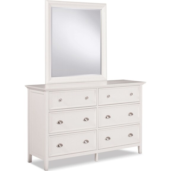 Ellsworth Dresser - White | Levin Furniture