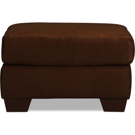 Living Room Furniture - Darcy Ottoman - Cafe