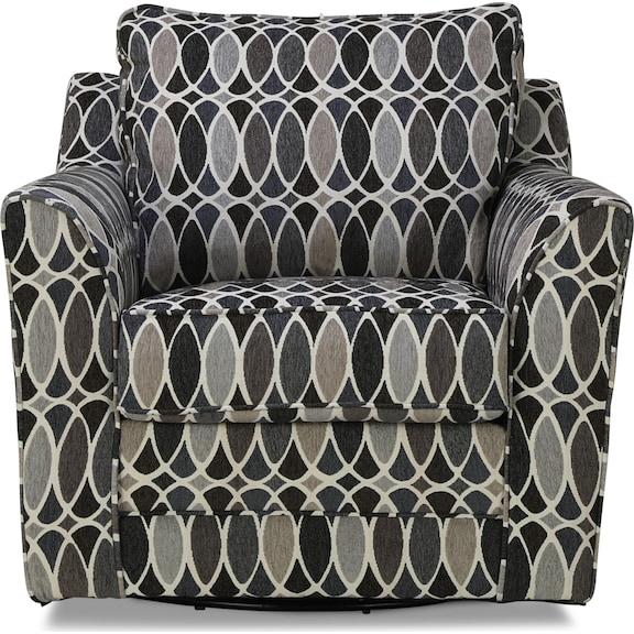 Living Room Furniture - Orion Accent Swivel Chair