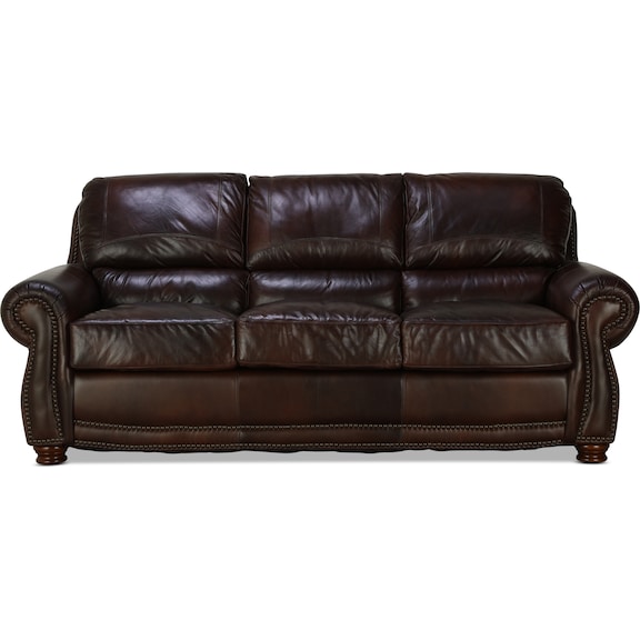 Living Room Furniture - Helena Leather Sofa