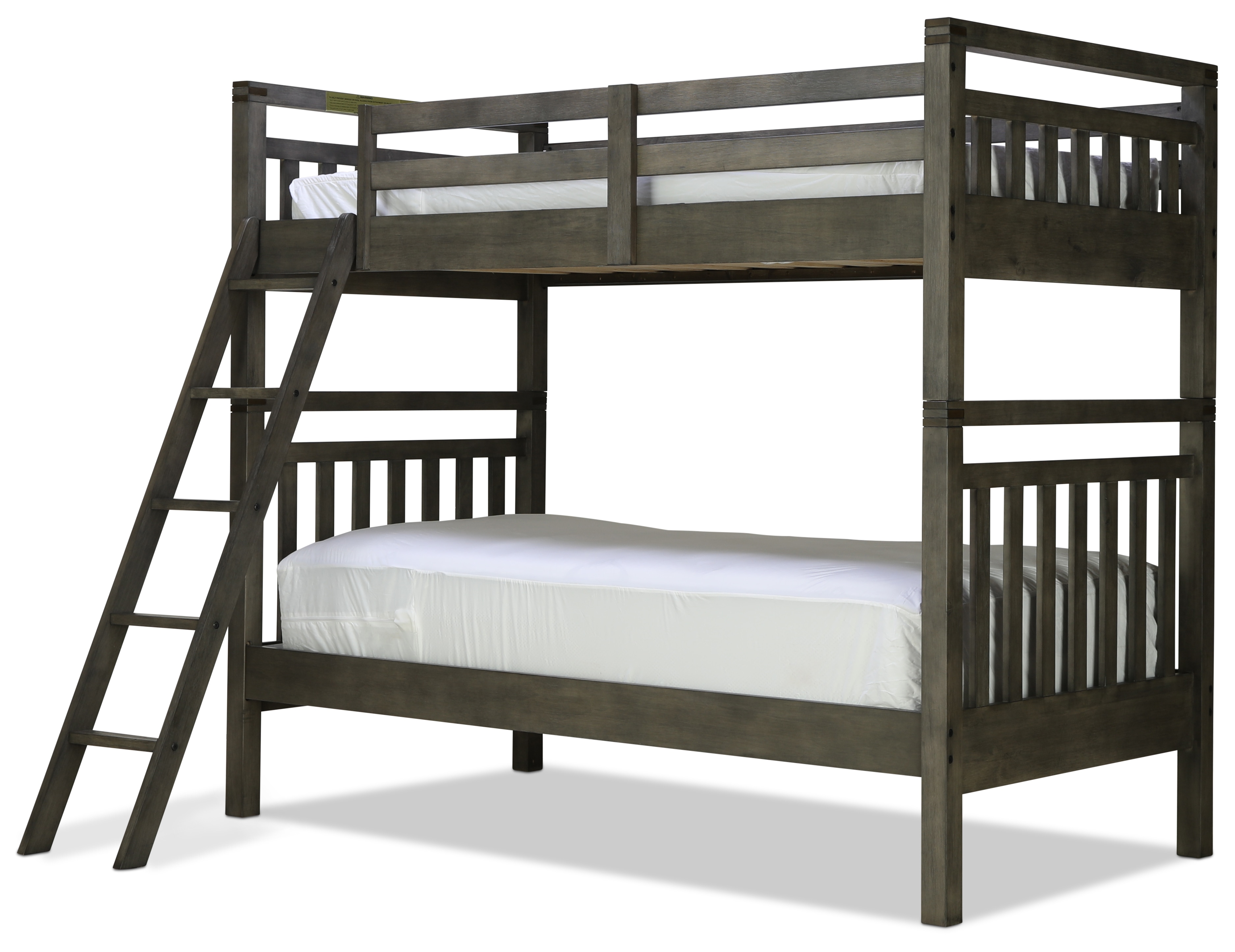 St Croix Twin Bunk Bed Charcoal, Bunk Beds Pittsburgh