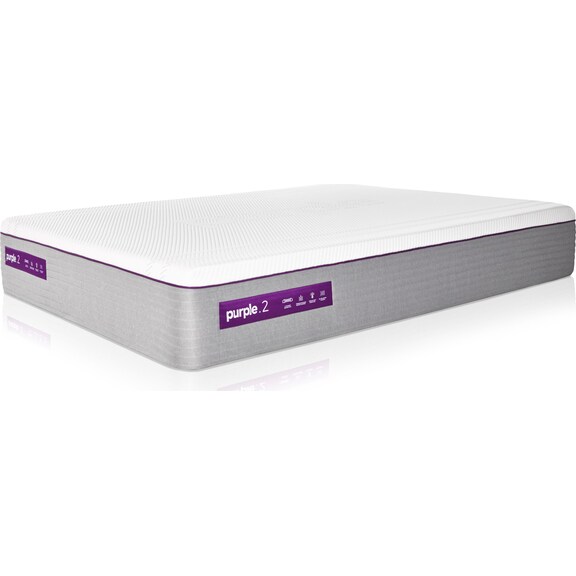 Purple 2 Hybrid California King Mattress Levin Furniture