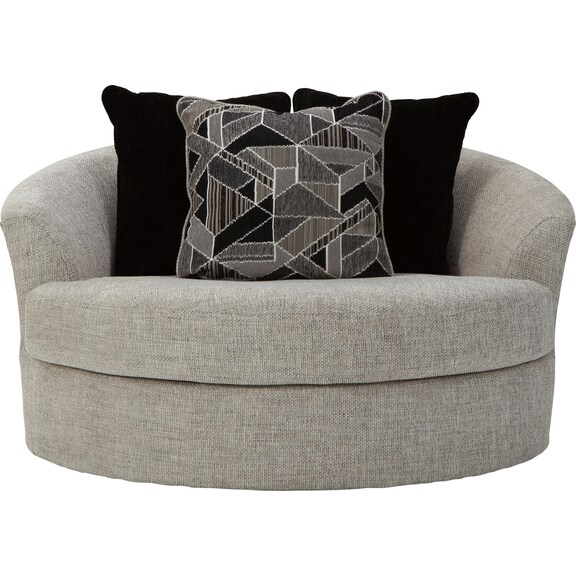 Living Room Furniture - Megginson Swivel Chair