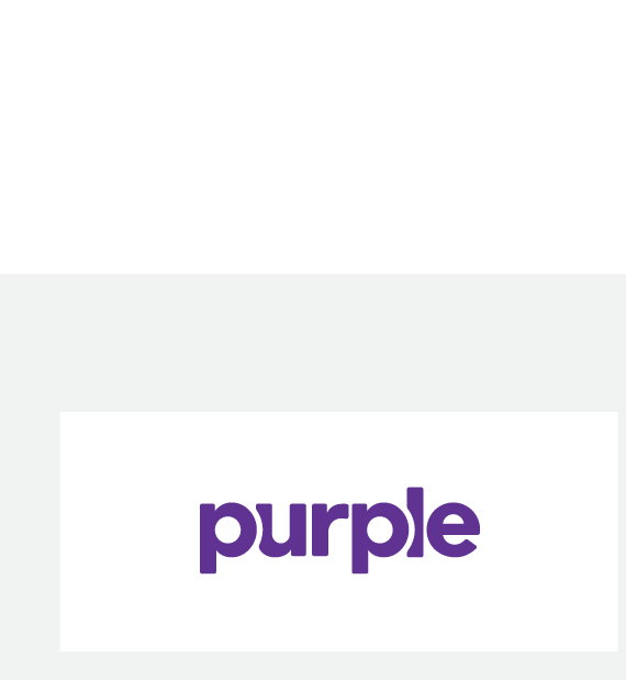 Shop Purple brand mattresses.