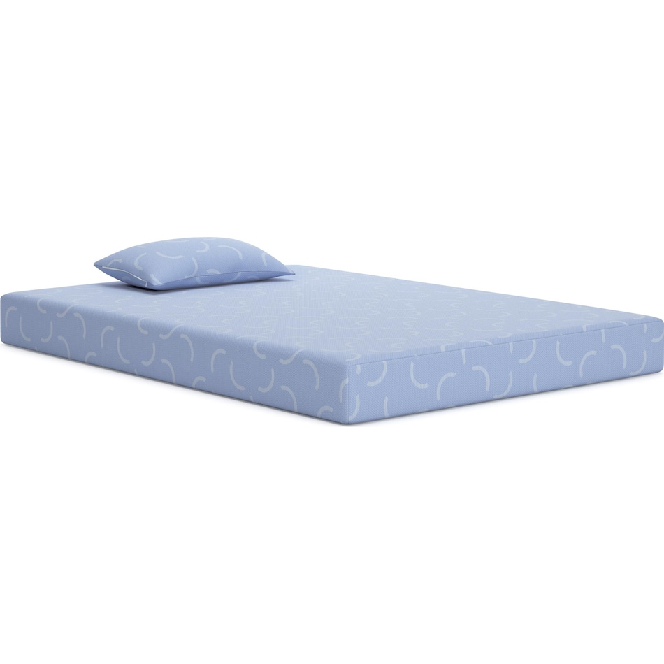  ikidz blue bd twin mattress m  