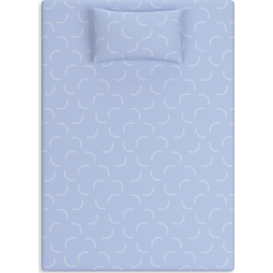  ikidz blue bd twin mattress m  