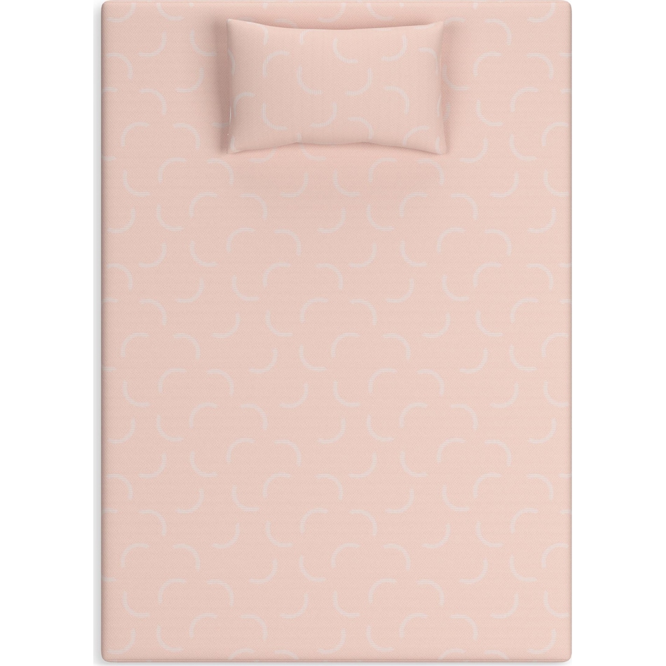  ikidz pink bd twin mattress m  