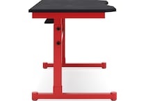  lynxtyn home office black   red of desk h   