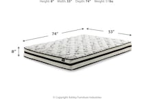  inch chime mattress dimension schematic m  