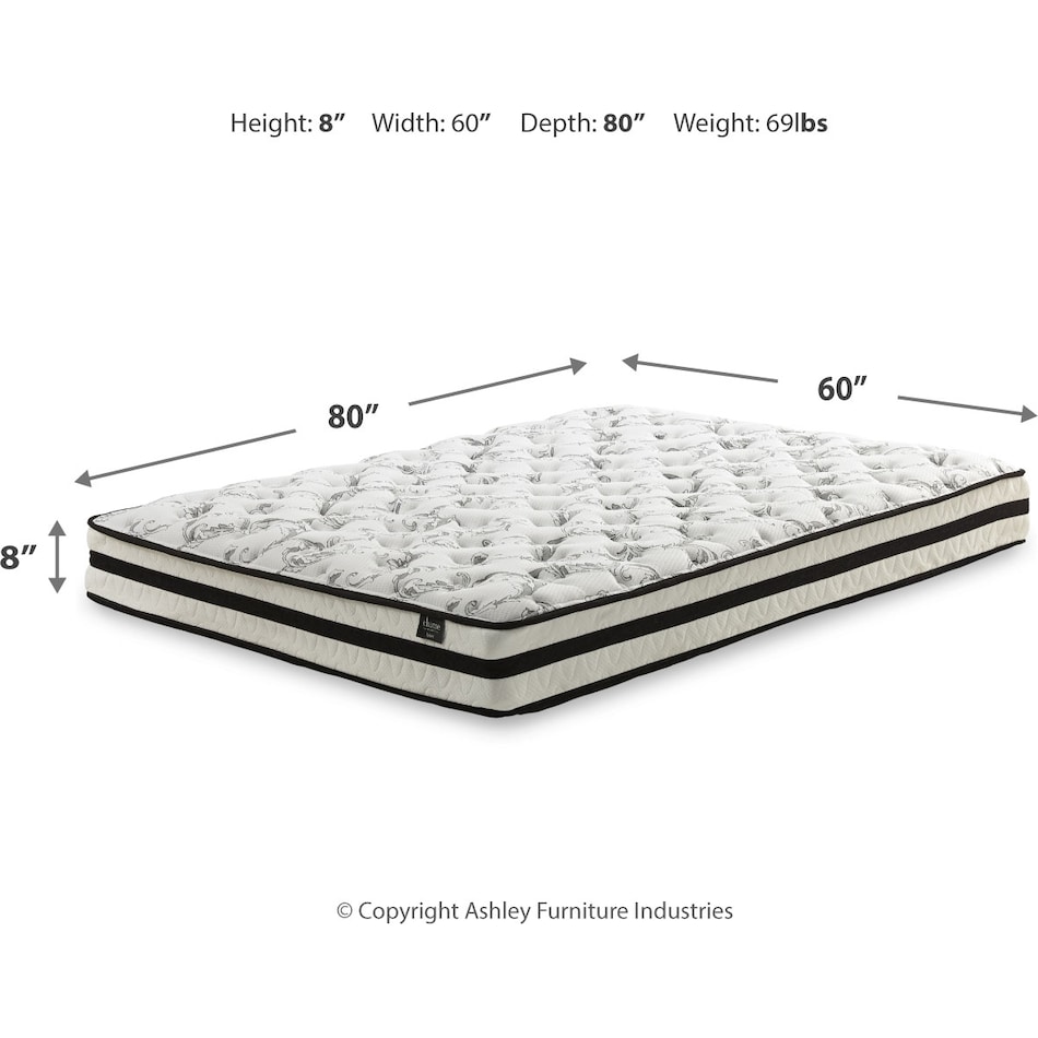  inch chime mattress dimension schematic m  