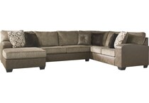 abalone brown  piece sectional apk  l  
