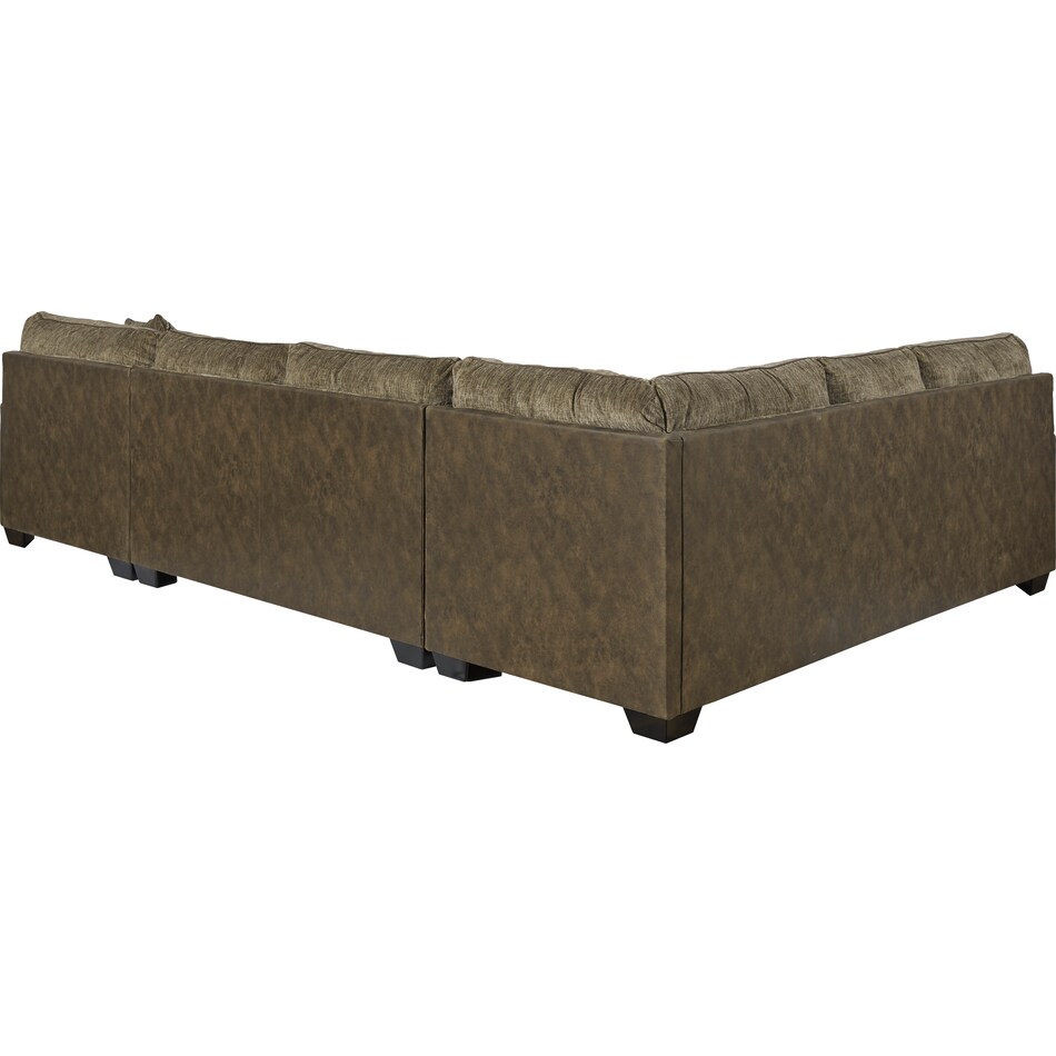 abalone brown  piece sectional apk  r  