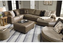 abalone brown  piece sectional apk  r  