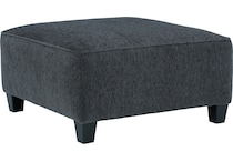 abinger living room smoke st stationary fabric ottoman   