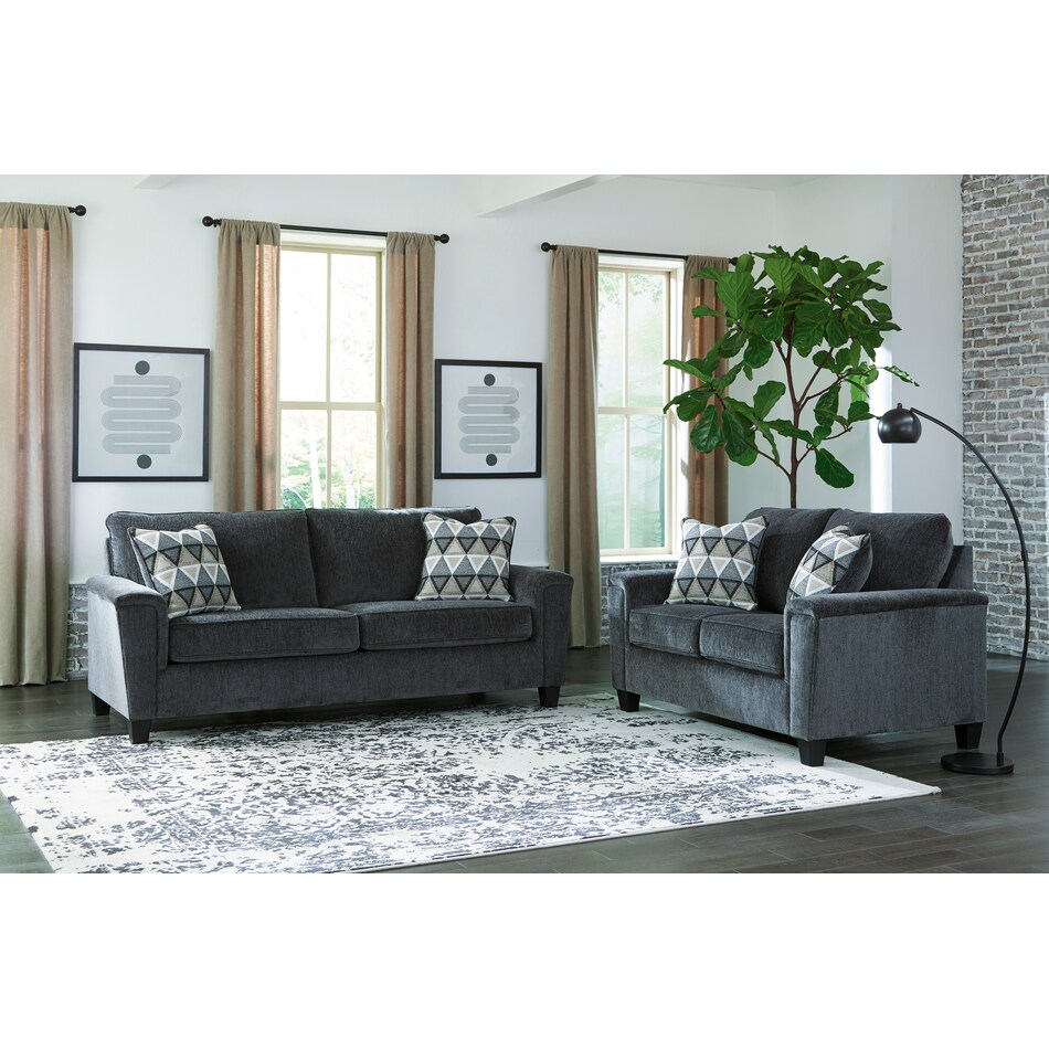 abinger gray sofa   