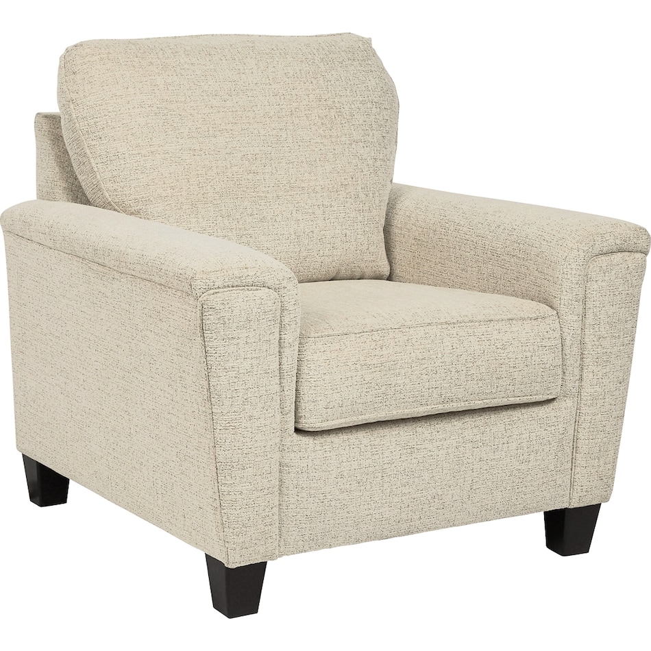 abinger neutral st stationary fabric chair   