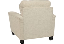 abinger neutral st stationary fabric chair   