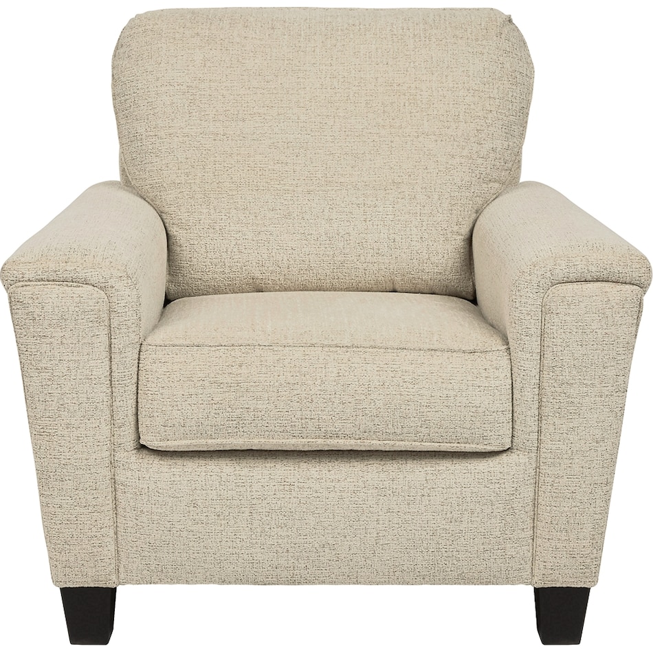 abinger neutral st stationary fabric chair   