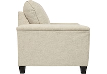 abinger neutral st stationary fabric chair   