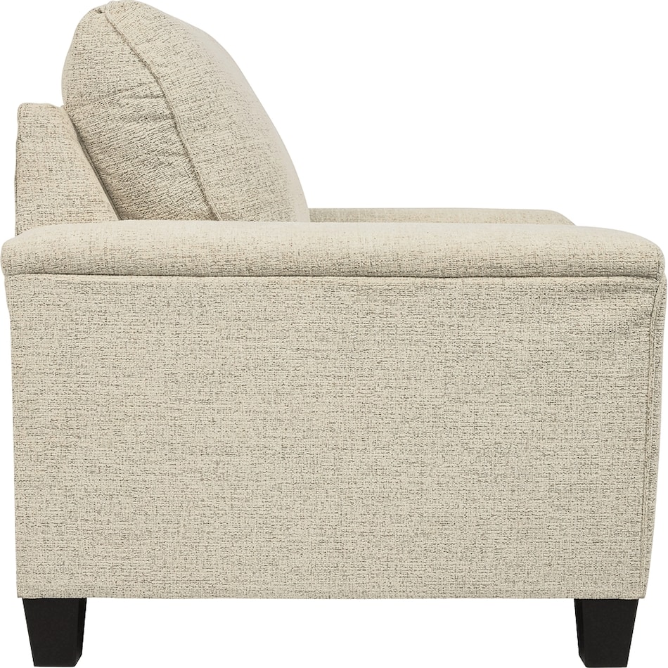 abinger neutral st stationary fabric chair   