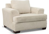 acadia living room cream   gray st stationary fabric chair   