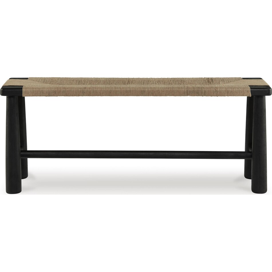 acerman accent black   natural at wood accent piece a  