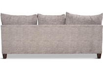 adelaide light gray st stationary fabric sofa   