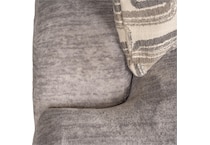 adelaide light gray st stationary fabric sofa   