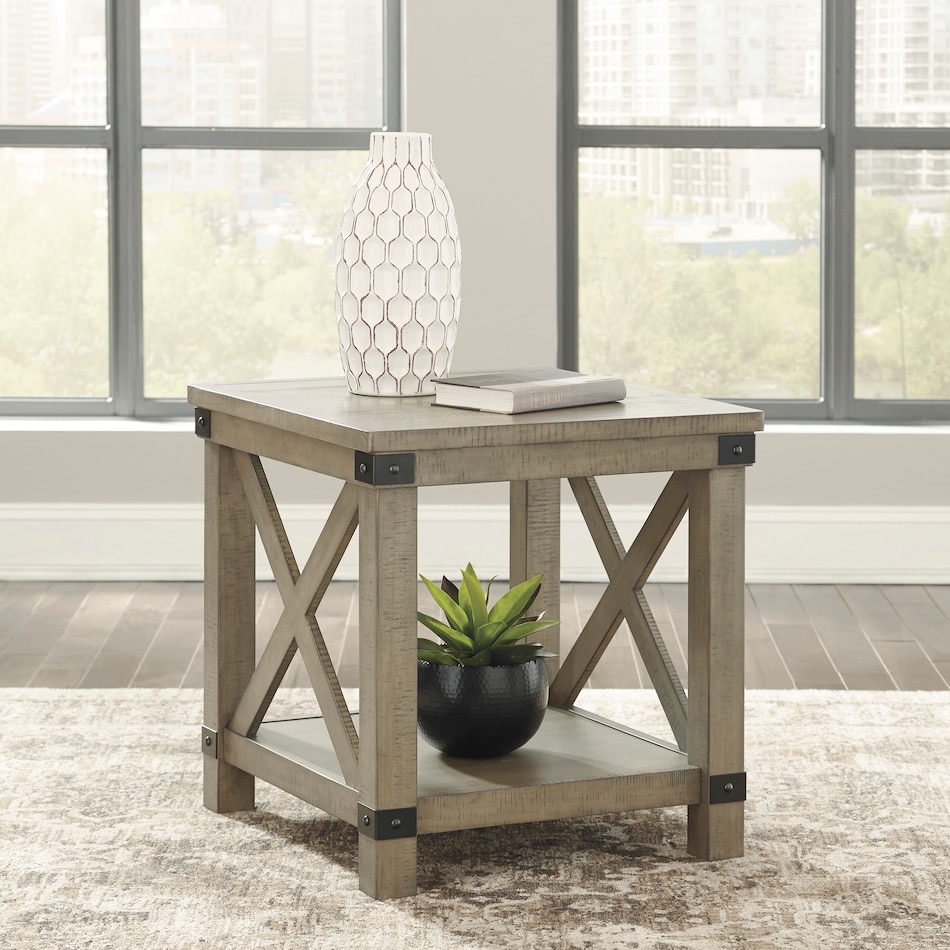 aldwin gray oc end chairside table t   