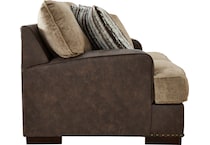 alesbury chocolate st loveseat   