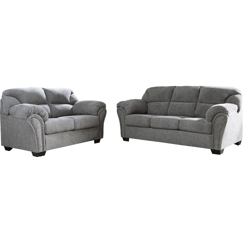 allmaxx gray st feo stationary fabric sofa   