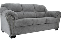 allmaxx gray st feo stationary fabric sofa   