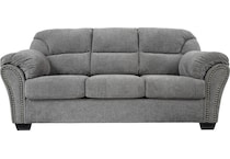 allmaxx gray st feo stationary fabric sofa   