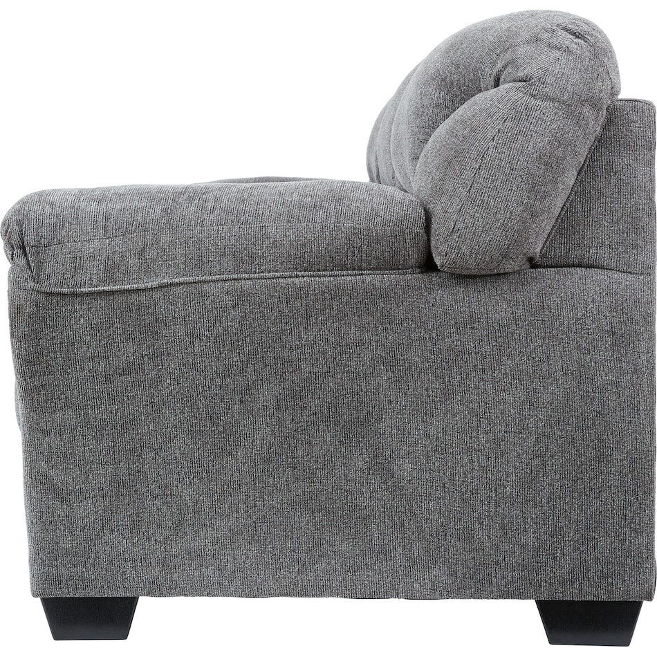 allmaxx gray st feo stationary fabric sofa   