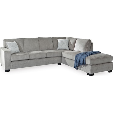 Altari 2-Piece Alloy Sleeper Sectional with Chaise