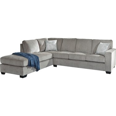 Altari 2-Piece Sleeper Sectional with Chaise - Left Facing