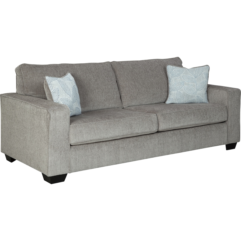 altari neutral st stationary fabric sofa   