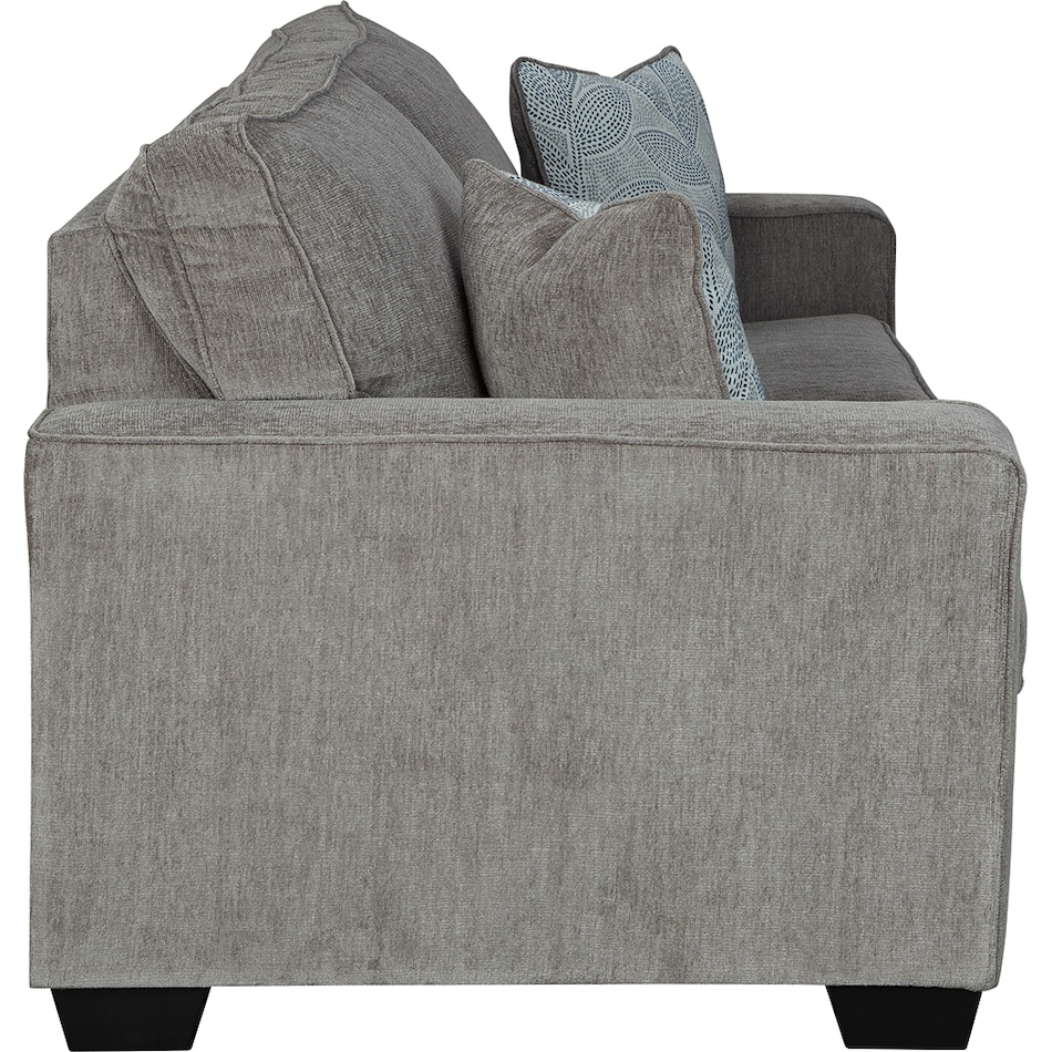 altari neutral st stationary fabric sofa   